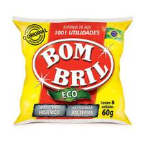 Esponja Aço Bom Bril Eco 60G 8Un