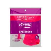 Esponja Anatômica Banho Ponjita 2 Unidades