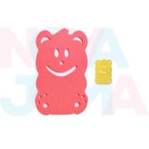 Esponja Antiderrapante Para A Banheira Do Bebê Da Soft Baby Rosa