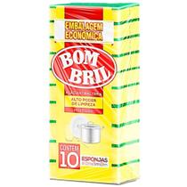 Esponja Bombril Multiuso - Embalagem c/ 10 Unidades