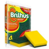 Esponja Brilhus Dupla Face L4P3