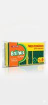 Esponja Brilhus Esfrebom Multiuso para Limpeza Geral 6 Unidades Eficientes Esponja Brilhus Esfrebom Multiuso para Limpeza Geral 6 Unidades Eficientes