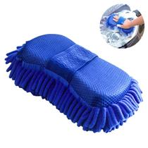 Esponja Bucha Microfibra Lavagem Automotiva Limpeza Pesada Esponja Bucha Microfibra Lavagem Automotiva Limpeza Pesada
