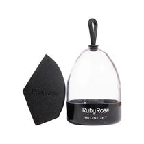 Esponja Chanfrada Feels Midnight - Ruby Rose para Maquiagem Esponja Chanfrada Feels Midnight - Ruby Rose para Maquiagem