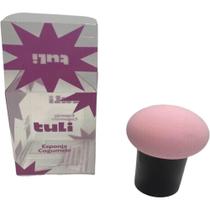 Esponja Cogumelo para Maquiagem - Rosa/Preto - Tuli