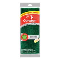 Esponja CONDOR Dupla Face Protege Unhas c/ 3un R.1554 Esponja CONDOR Dupla Face Protege Unhas c/ 3un R.1554