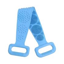 Esponja Corporal de Silicone para Massagem e Limpeza da Pele - Com Cinto para Chuveiro