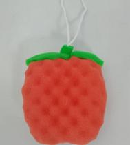 Esponja Corporal em Forma de Fruta Vermelha