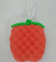 Esponja Corporal Em Forma De Fruta Vermelha