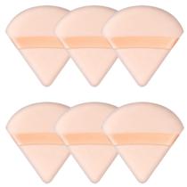 Esponja Cosmética Pimoys 6 Unidades Puff Triangular para Pó 7 cm Esponja Cosmética Pimoys 6 Unidades Puff Triangular para Pó 7 cm