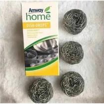 Esponja De Aço Amway Scrub Buds Dish Drops Cx Com 4 Unid. Esponja De Aço Amway Scrub Buds Dish Drops Cx Com 4 Unid.