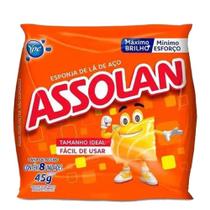 Esponja de Aço Assolan 45g 8 Unidades Esponja de Aço Assolan 45g 8 Unidades