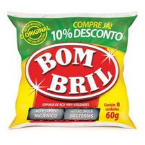 Esponja de Aço Bombril Oferta Pacote 8Un