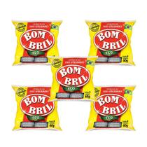 Esponja De Aço Grossa Bom Bril Eco 60G Kit 5