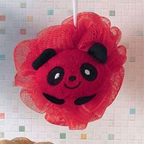Esponja De Banho Bouton Com Bichinho Panda Vermelho Esponja De Banho Bouton Com Bichinho Panda Vermelho