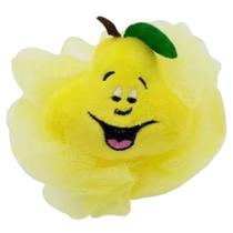 Esponja de Banho Bouton Frutinhas Pera C/ Corda 100% Polietileno Nylon Amarelo Esponja de Banho Bouton Frutinhas Pera C/ Corda 100% Polietileno Nylon Amarelo