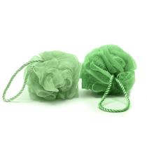 Esponja De Banho Buettner Pote C/ 2 Unidades C/ Cordão Nylon Verde