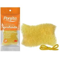 Esponja de Banho Esfoliação Profunda Ponjita 3M Esponja de Banho Esfoliação Profunda Ponjita 3M