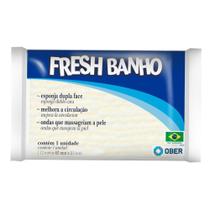 Esponja De Banho Fresh Banho - 11,2 cm X 6,2 cm - Ober