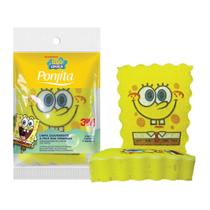Esponja de Banho Infantil Ponjita Bob Esponja 1 Unidade Esponja de Banho Infantil Ponjita Bob Esponja 1 Unidade