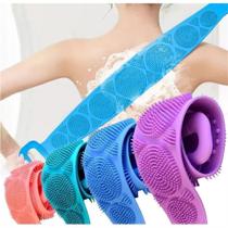 Esponja de banho lava costa Silicone anti bacteriano cores sortido Esponja de banho lava costa Silicone anti bacteriano cores sortido