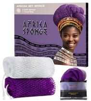 Esponja de banho RelaxScene African Net Exfoliating 110 cm 2 unidades Esponja de banho RelaxScene African Net Exfoliating 110 cm 2 unidades