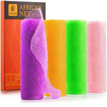 Esponja de banho UJFQBH African Net Long Net Exfoliating x4 (roxa, laranja, verde, rosa) Esponja de banho UJFQBH African Net Long Net Exfoliating x4 (roxa, laranja, verde, rosa)