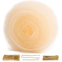 Esponja de cabelo com enchimento de cabelo e acolchoamento de cabelo para Updo YGQQOY Blonde Esponja de cabelo com enchimento de cabelo e acolchoamento de cabelo para Updo YGQQOY Blonde