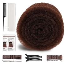 Esponja de cabelo para Updo Juloviy Hair Filler Dark Brown