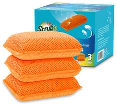 Esponja de cozinha Scrub-It Miracle Microfiber Non-Scratch