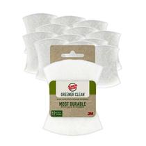 Esponja de esfoliação Scotch-Brite Greener Clean sem arranhões x12 Esponja de esfoliação Scotch-Brite Greener Clean sem arranhões x12
