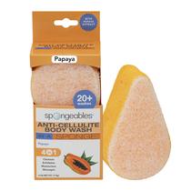 Esponja de lavagem corporal Spongeables Anticelulite Papaya 20+ Wash