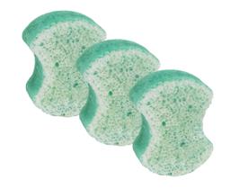 Esponja de lavagem esfoliante para pés Spongables Pedi Scrub (3 unidades)