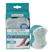Esponja de lavagem esfoliante Spongeables Pedi Scrub Foot 20+ Wash