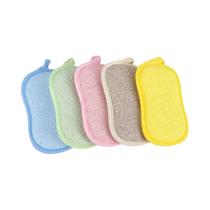 Esponja De Limpeza De Microfibra Super Absorvente Dupla Face 5 Peças Para Lavagem De Louças Cozinha Esponja De Limpeza De Microfibra Super Absorvente Dupla Face 5 Peças Para Lavagem De Louças Cozinha