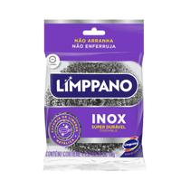 Esponja de limpeza metálica - aço inox limppano