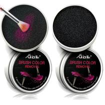 Esponja de limpeza para remoção de cor com pincel de maquiagem TailaiMei, pacote com 2