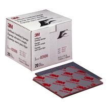 Esponja de lixar 3M 02606 Softback 11,4 x 14 cm, pacote com 20 unidades, grão médio