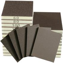 Esponja de lixar Necosthua 16PCS 60 80 100 120 150 180 240 320 Grits