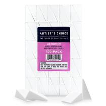 Esponja de maquiagem Artist's Choice Mini Applicator Wedges, pacote com 100 Esponja de maquiagem Artist's Choice Mini Applicator Wedges, pacote com 100