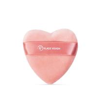 Esponja de Maquiagem Coração Klass Vough Quartzo Rosê Rosa