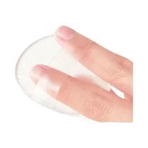 Esponja De Maquiagem De Silicone Transparente Não Absorvente À Base De Água Puff De Gel Cristal BB