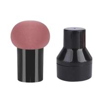 Esponja De Maquiagem Em Forma De Cogumelo, Puff Cosmético De Uso Duplo, Seco E Molhado, Ferramentas