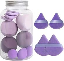 Esponja de Maquiagem Facial Beauty Blender Base Frasco c/ 14 Unidades