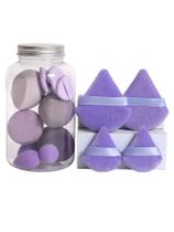 Esponja de Maquiagem Kit 14 peças Multiuso Colors