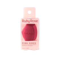 Esponja de Maquiagem Ruby Rose Pink Sides Hba7006 Esponja de Maquiagem Ruby Rose Pink Sides Hba7006