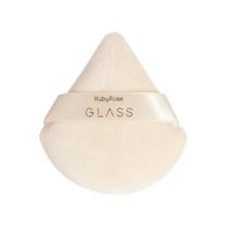 Esponja De Pó Powder Puff Glass HBS04 Ruby Rose Esponja De Pó Powder Puff Glass HBS04 Ruby Rose