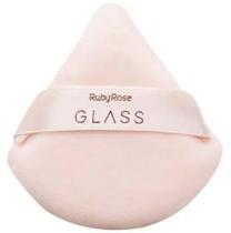 Esponja De Po Powder Puff Glass Ruby Rose