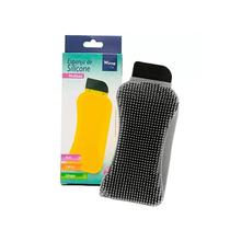 Esponja De Silicone 3 Em 1 Esfregão, Rodo E Raspador Com Reservatório De Detergente Esponja De Silicone 3 Em 1 Esfregão, Rodo E Raspador Com Reservatório De Detergente
