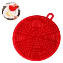 Esponja de silicone antibacteriana com cores sortidas